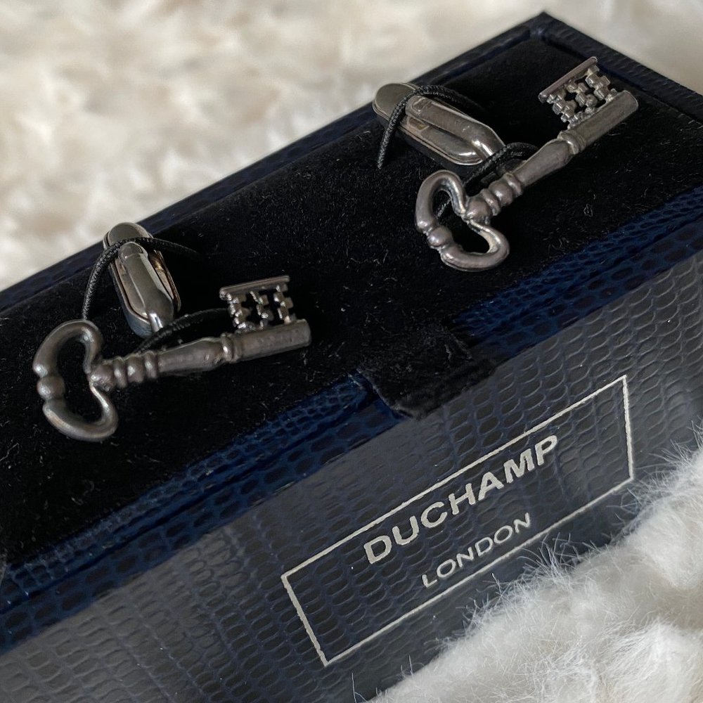 Duchamp 'Key' Cuff Links